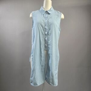 DREW Light Blue Sleeveless Top R15